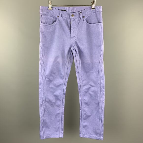 DIRK BIKKEMBERGS Size 30 Lavender Purple Double Seam Jeans - Picture 1 of 8